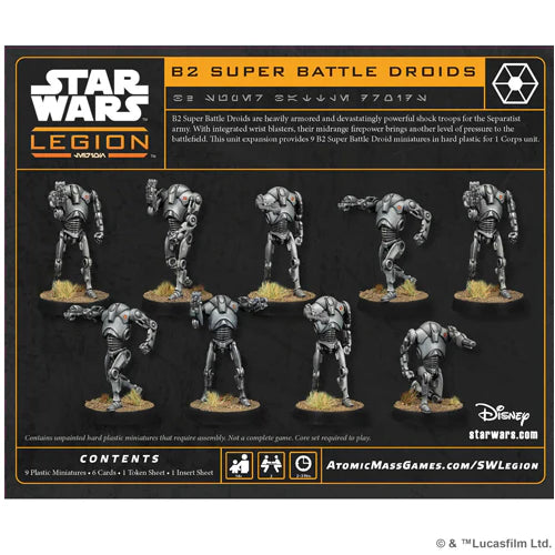 Star-Wars-Legion-B2-Super-Battle-Droids- Table Top Gaming