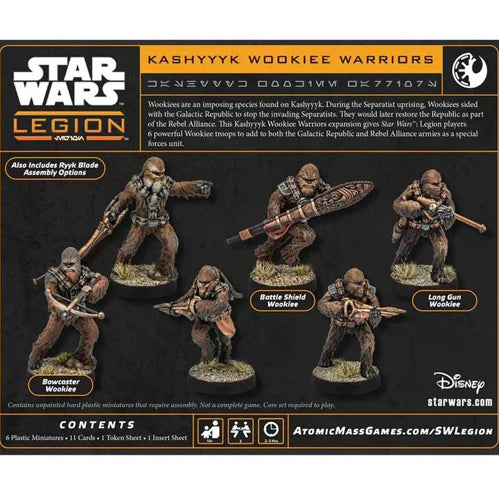 Star-Wars-Legion-Wookiee-Warriors-Unit-Expansion-Table Top- Gaming 