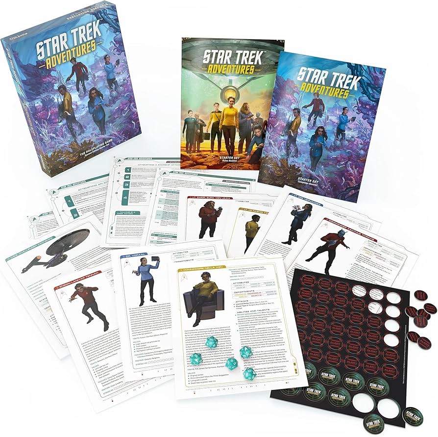 Star Trek Adventures The Roleplaying Game Second Edition Starter Set- Table Top Gaming