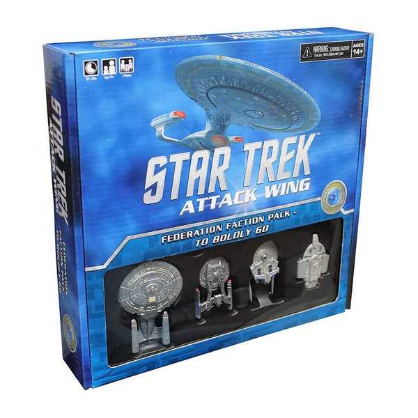 Star Trek: Attack Wing - Federation Faction Pack- To Boldly Go... - Tabletop Gaming
