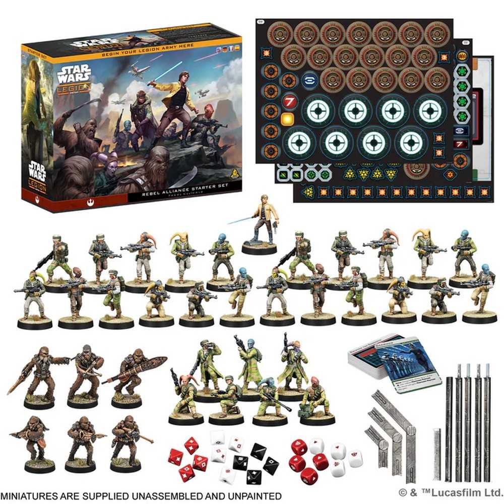 Star Wars: Legion - Rebel Alliance Starter Set- tabletop gaming 