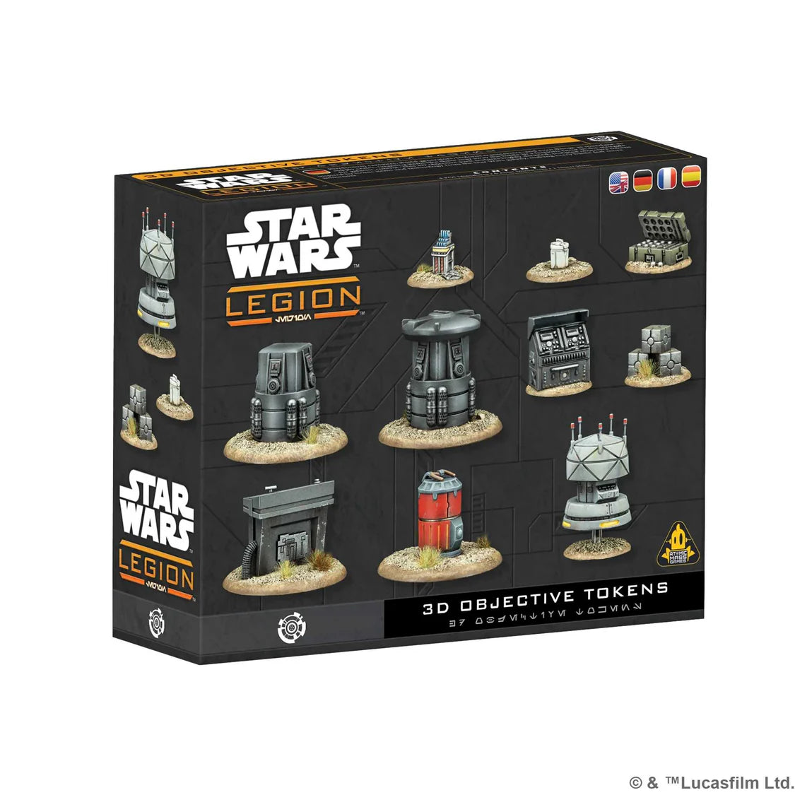 Star Wars: Legion - 3D Objective Tokens- Table Top Gaming 