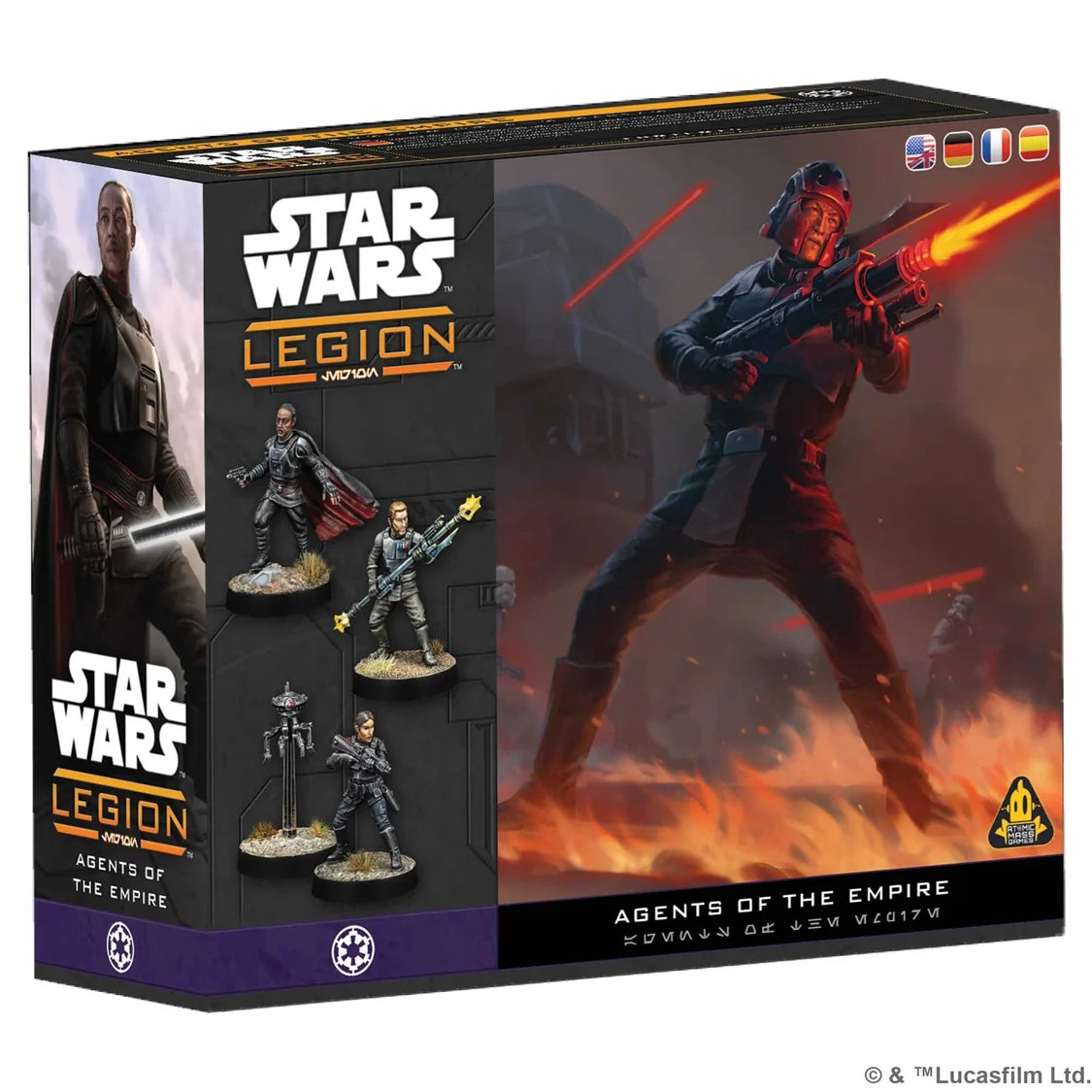 Star Wars: Legion - Agent Kallus Iden Versio ID10 & Moff Gideon-Tabletop Gaming