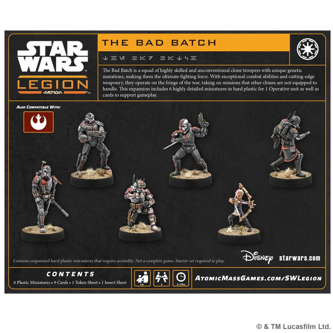 Star Wars: Legion - Bad Batch- Table Top Gaming