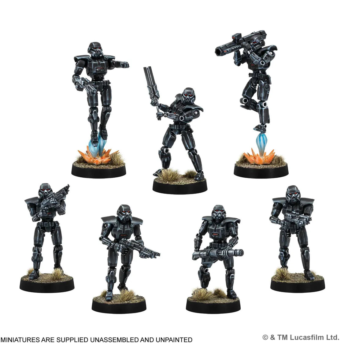 Star Wars: Legion - Dark Troopers Unit Expansion- Table top Gaming