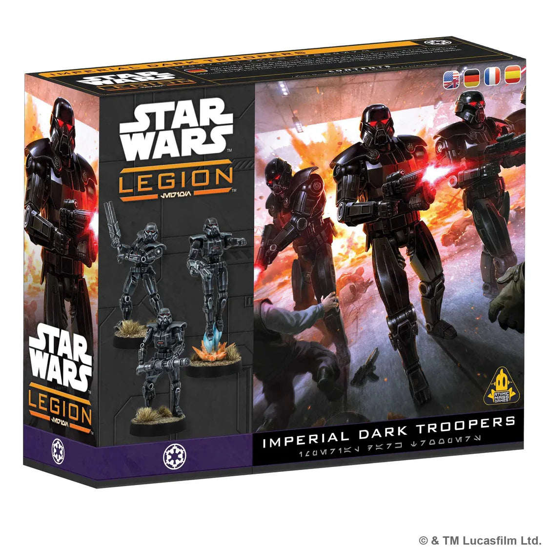Star Wars: Legion - Dark Troopers Unit Expansion- Table top Gaming