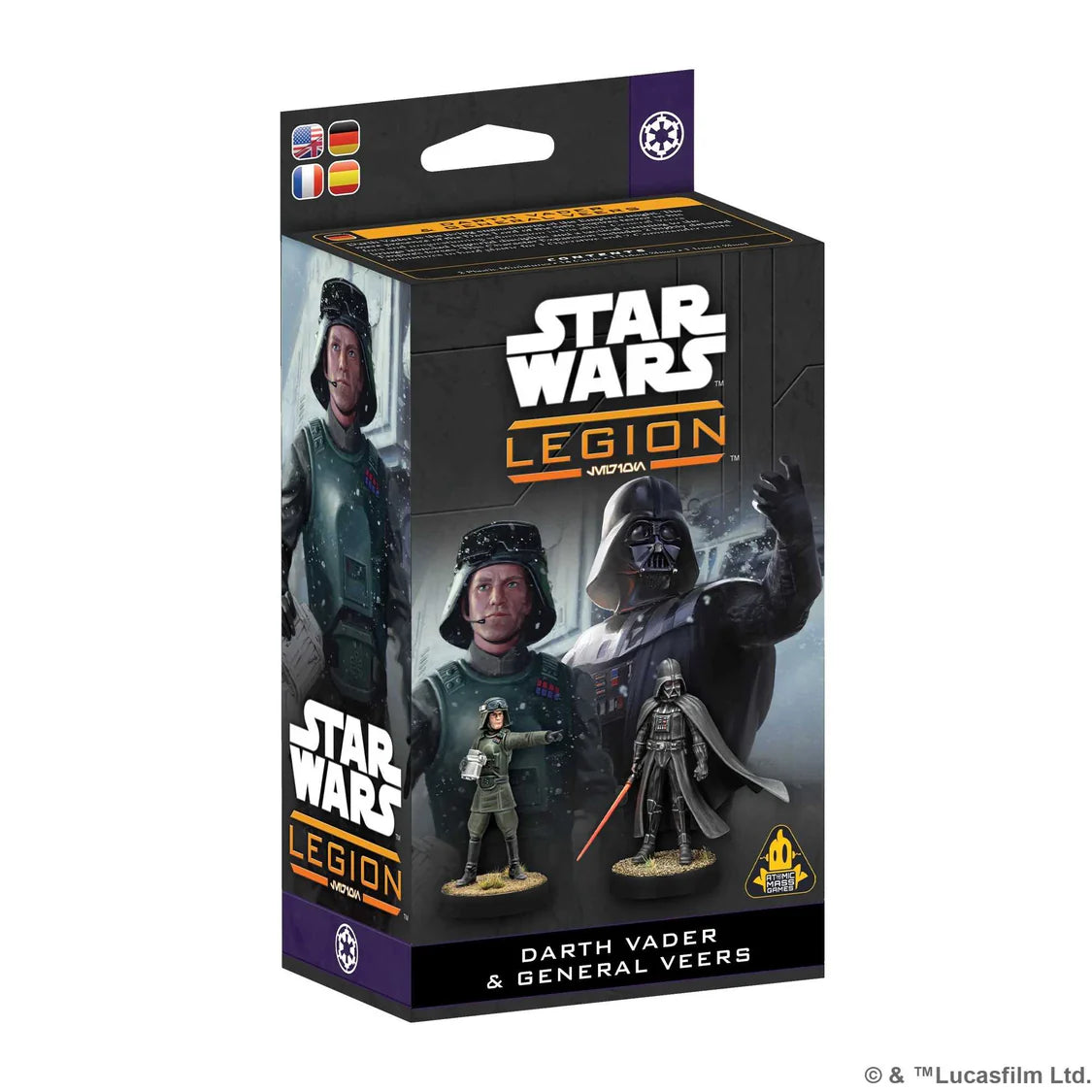 Star Wars: Legion - Darth Vader & General Veers Character Expansion-Table Top Gaming