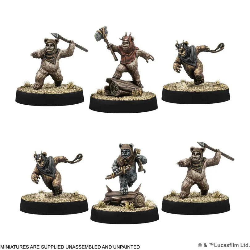 Star Wars: Legion - Ewok Warriors Unit Expansion- Table Top Gaming
