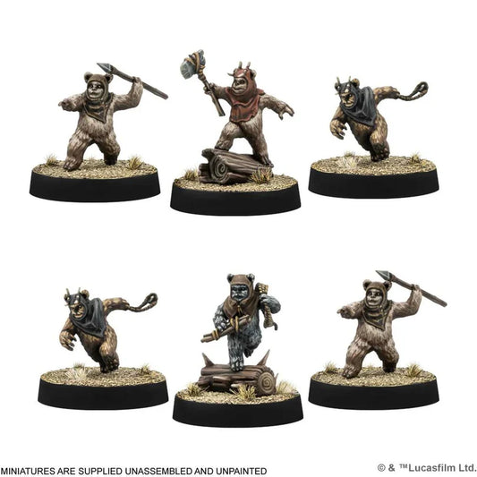 Star Wars: Legion - Ewok Warriors Unit Expansion- Table Top Gaming
