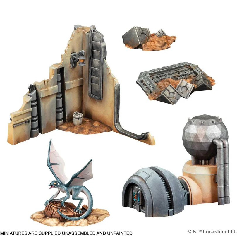 Star Wars: Legion - Galactic Battlefield Terrain Starter Set- Table Top Gaming 
