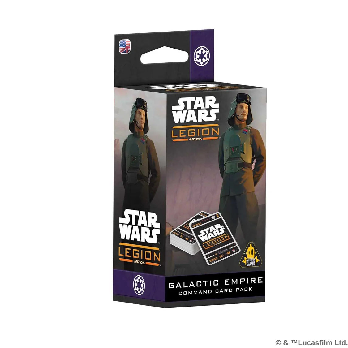 Star Wars: Legion - Galactic Empire Command Card Pack- Table Top Gaming 