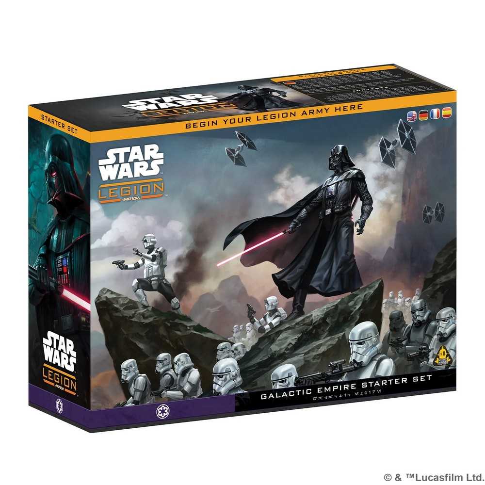 Star Wars: Legion - Galactic Empire Starter Set- Table Top Gaming