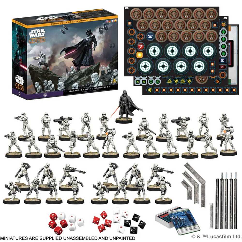 Star Wars: Legion - Galactic Empire Starter Set- Table Top Gaming