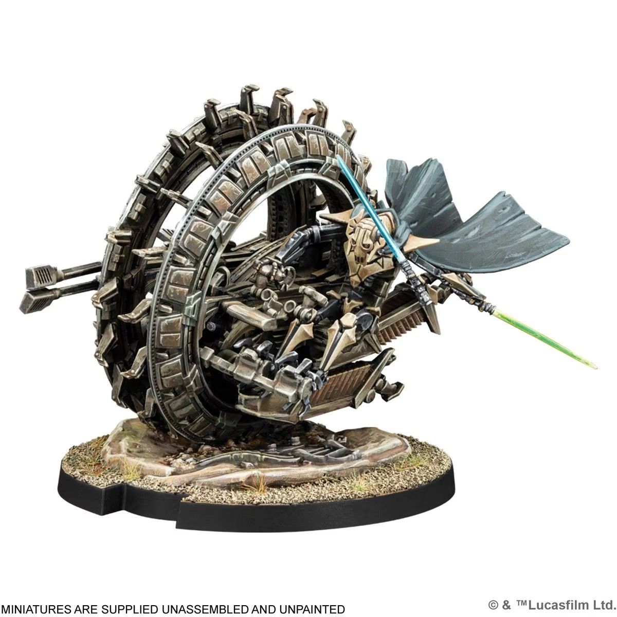 Star Wars: Legion - General Grievous' TSMEU-6 Wheel Bike- Table top Gaming