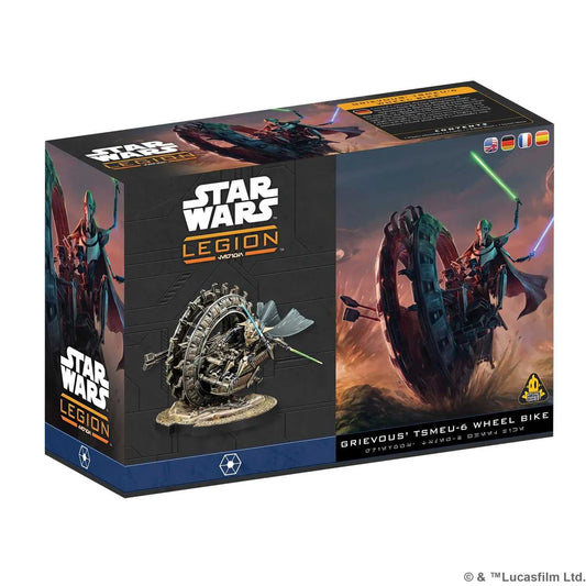 Star Wars: Legion - General Grievous' TSMEU-6 Wheel Bike- Table top Gaming