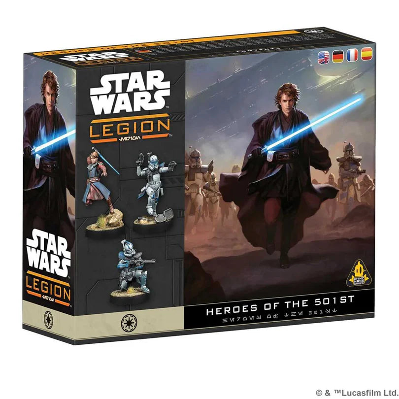 Star Wars: Legion - Heroes of the 501st Character Pack- Table Top Gaming 