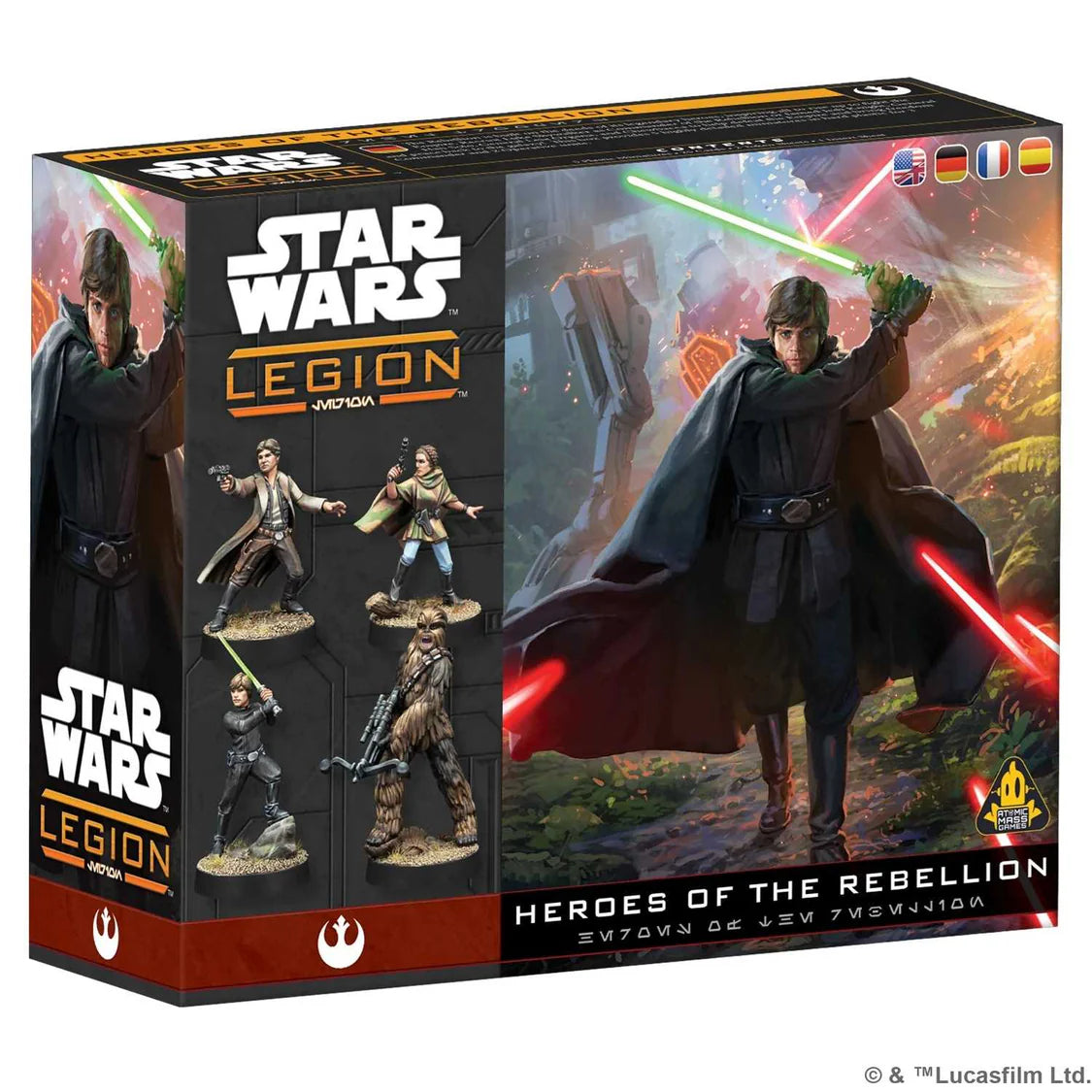 Star Wars: Legion - Heroes of the Rebellion Character Pack-Table Top Gaming
