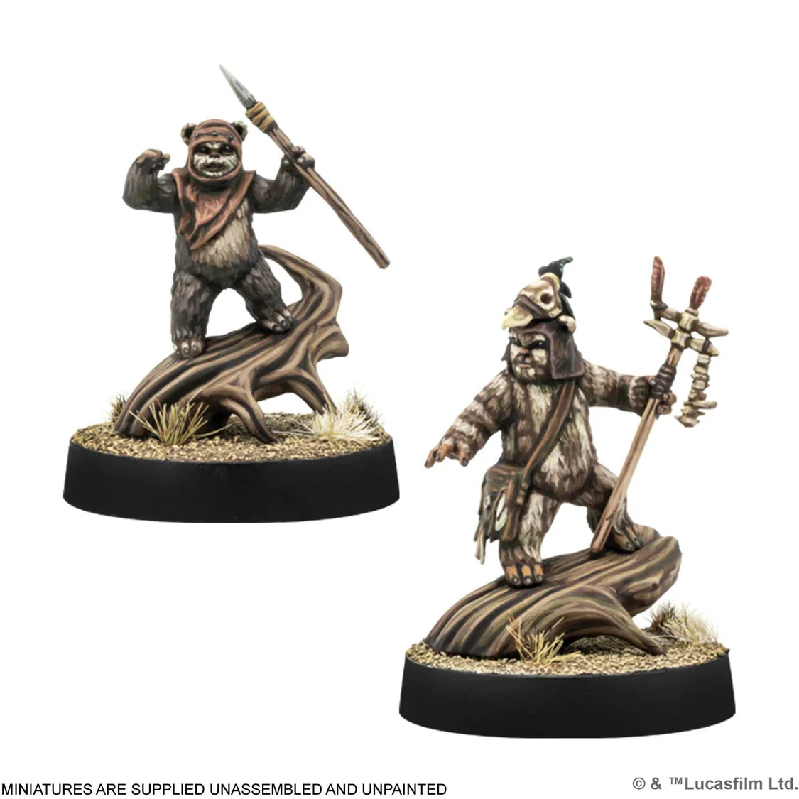 Star Wars: Legion - Logray & Wicket Commander Expansion- Table Top Gaming