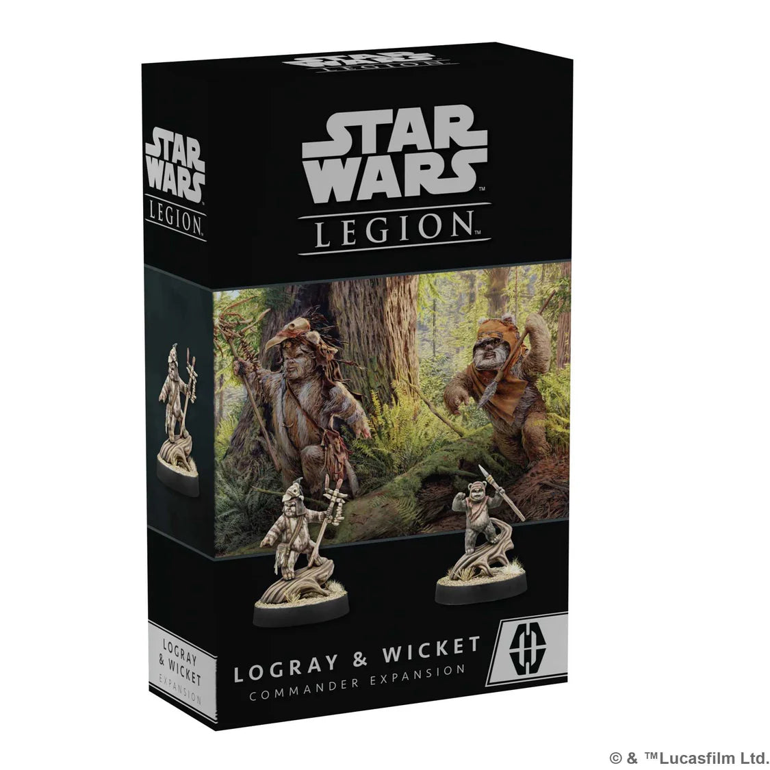 Star Wars: Legion - Logray & Wicket Commander Expansion- Table Top Gaming