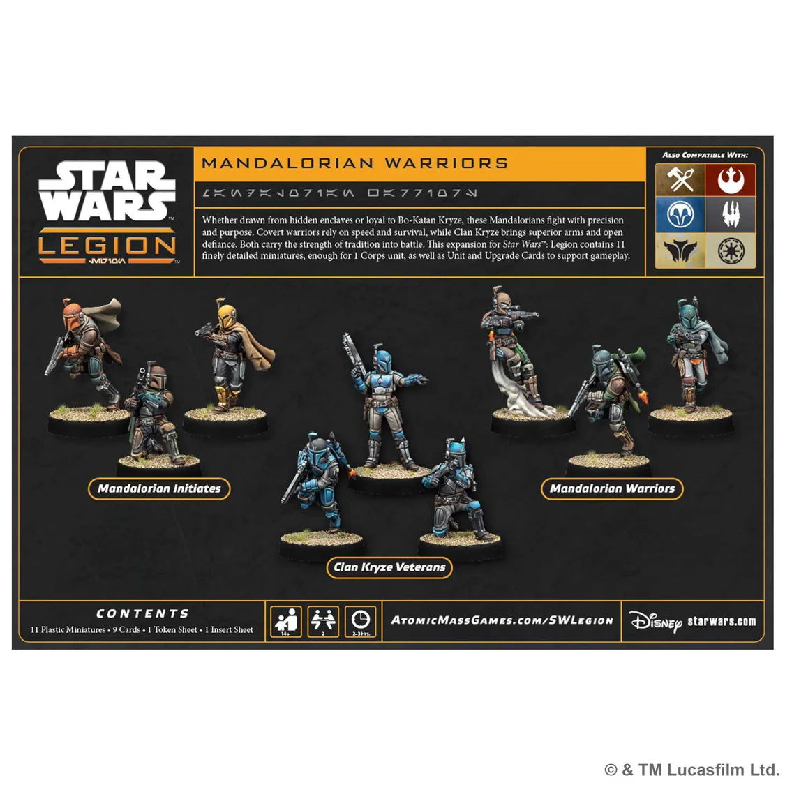 Star Wars: Legion - Mandalorian Warriors-Tabletop Gaming