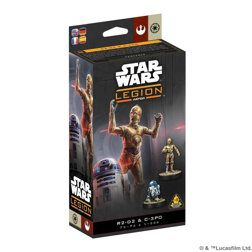 Star Wars: Legion - R2-D2 & C-3P0 Operative Expansion- Table Top Gaming 