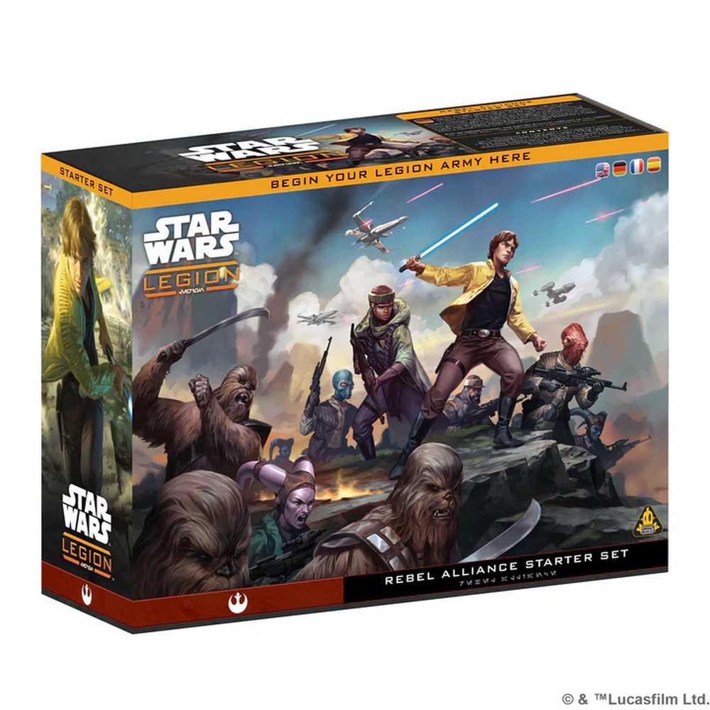 Star Wars: Legion - Rebel Alliance Starter Set- tabletop gaming 