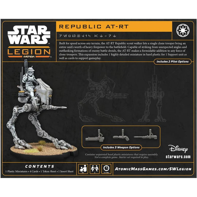 Star Wars: Legion - Republic AT-RT- Table Top Gaming 