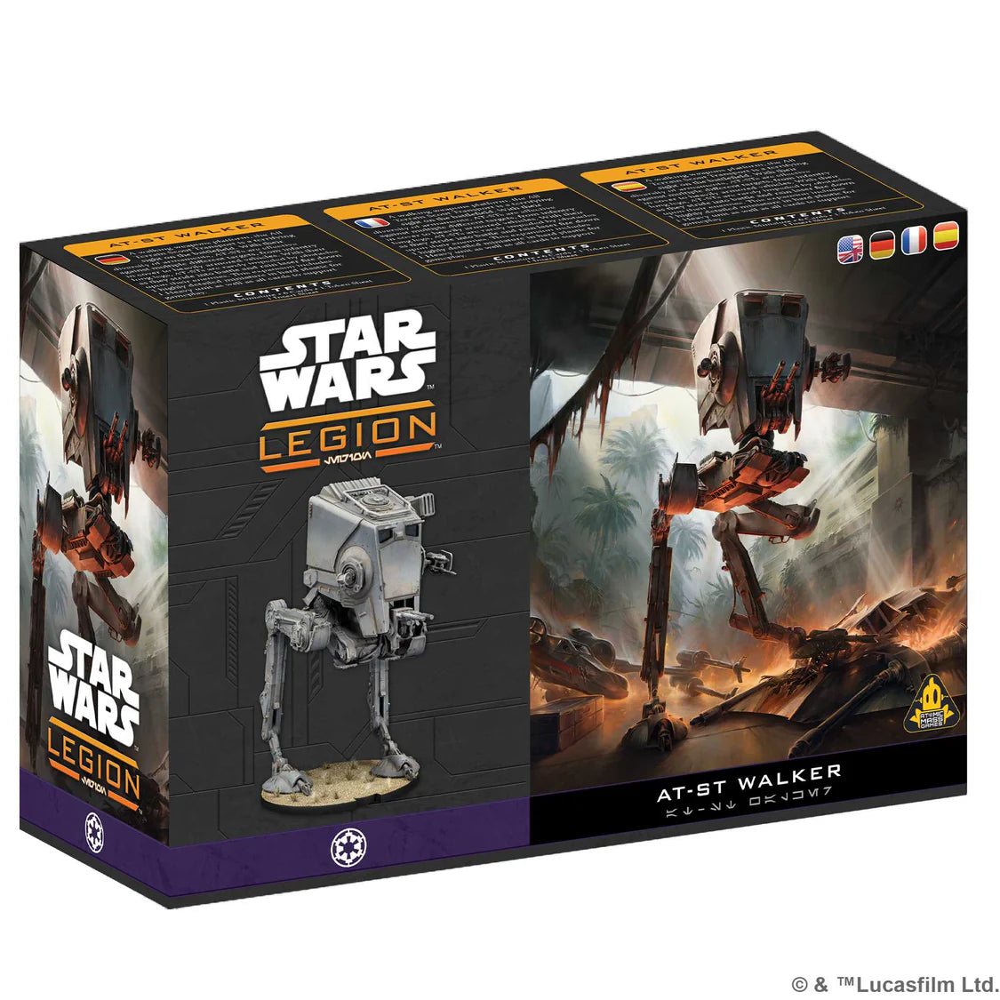 Star Wars: Legion AT-ST- Table Top Gaming