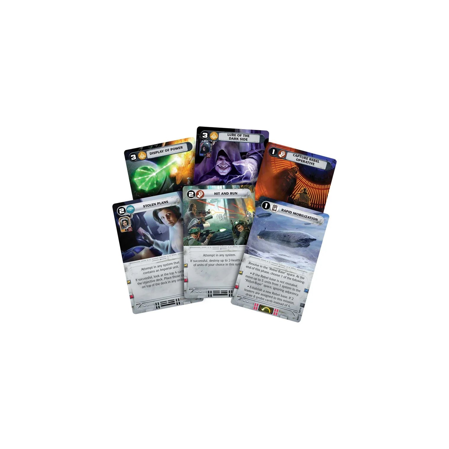 Star Wars Rebellion Board Game Cards 2 - Tabletop Gaming