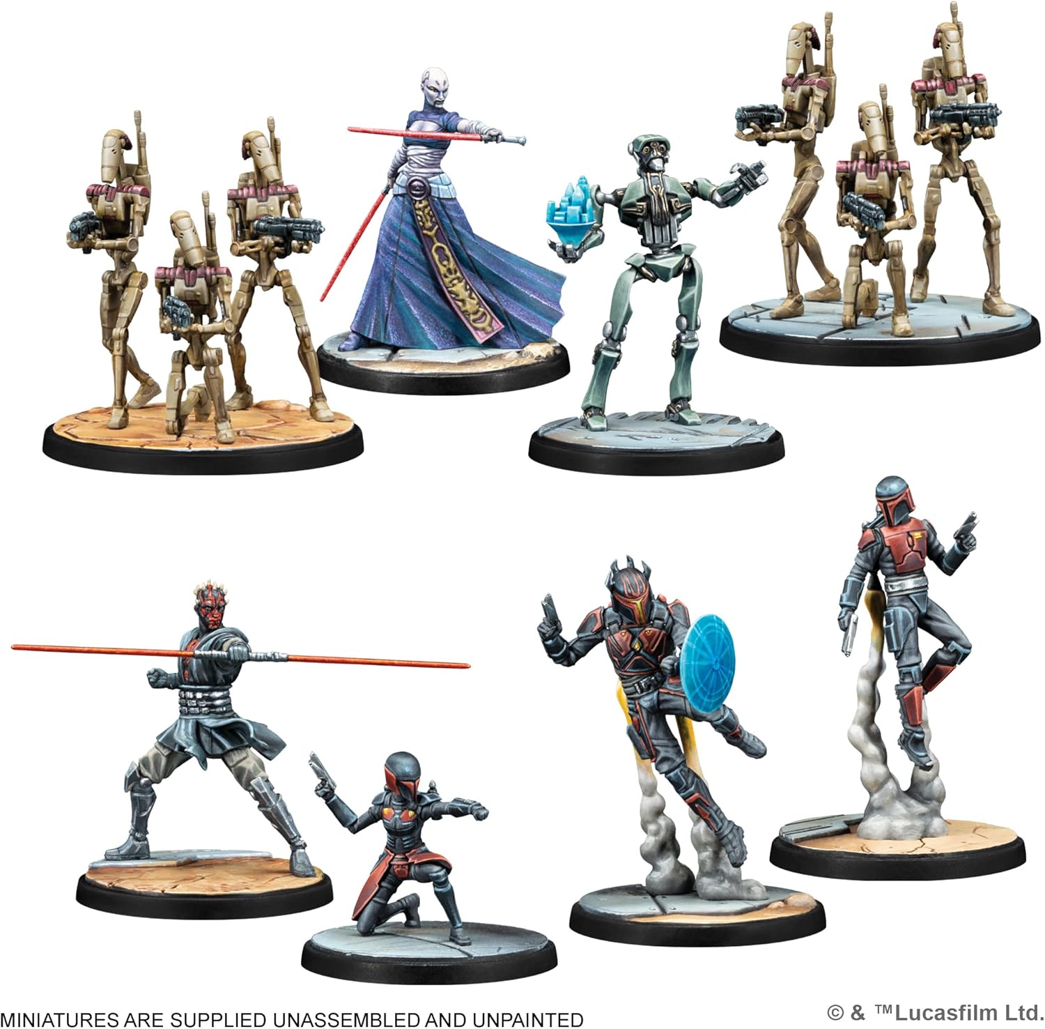 Star Wars Shatterpoint Core Set Contents 3 - Tabletop Gaming
