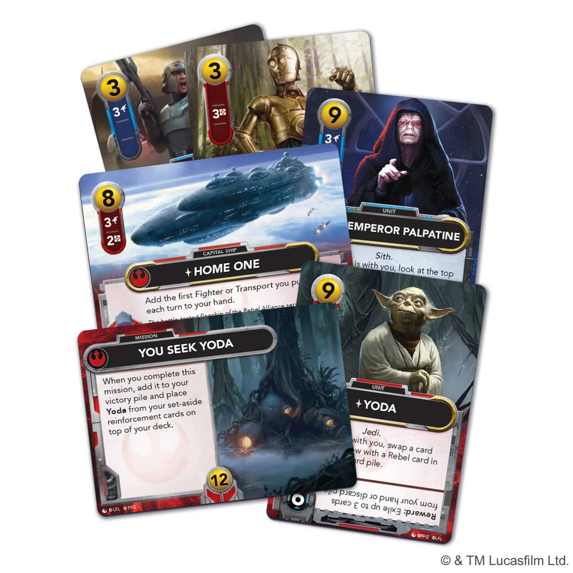 Star Wars: The Deckbuilding Game – Rebel & Empire Reinforcements Expansion-Tabletop Gaming