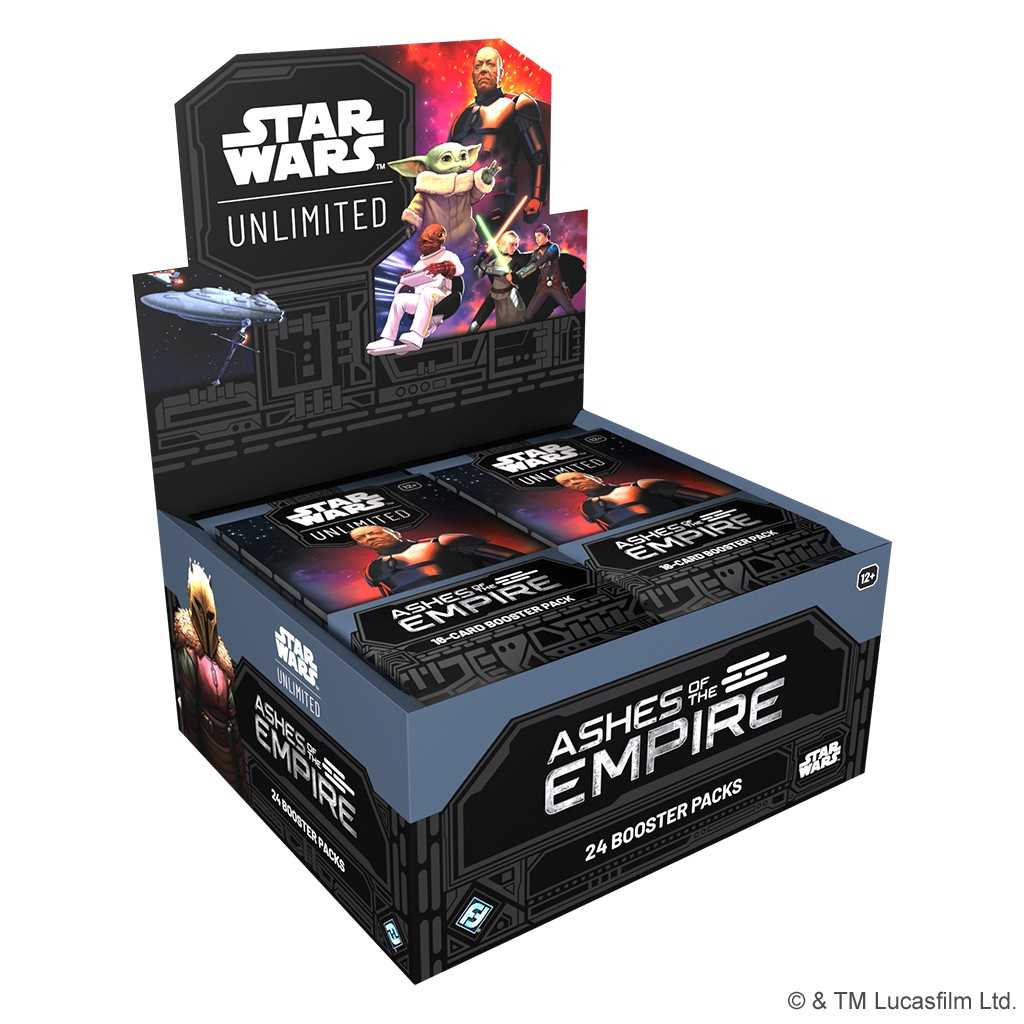 Star Wars: Unlimited - Ashes of the Empire Booster Display (24)-Tabletop Gaming