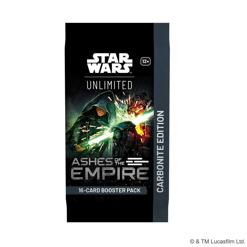 Star Wars: Unlimited - Ashes of the Empire Carbonite Booster Display (12)-Tabletop Gaming