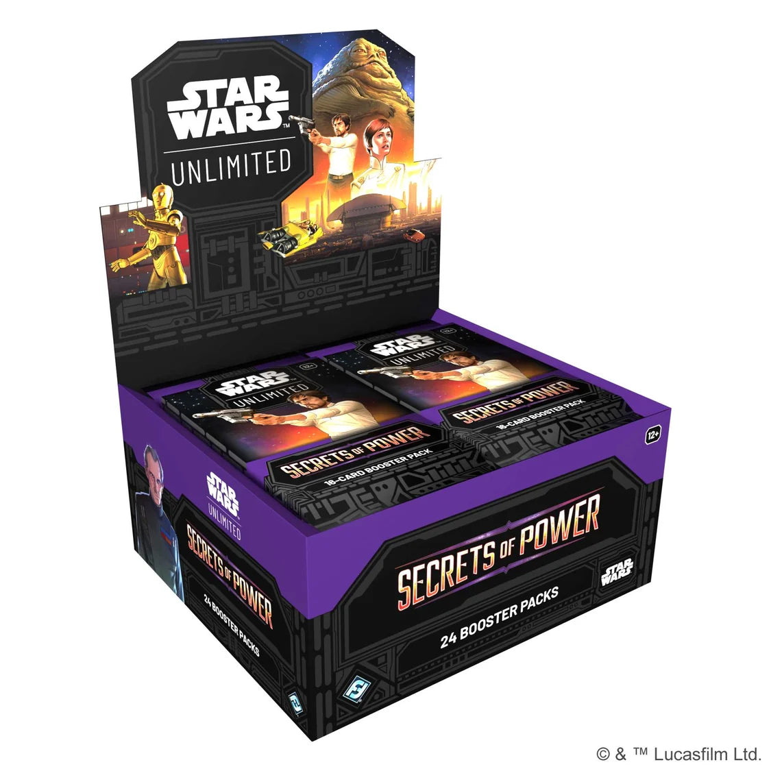 Star Wars: Unlimited - Secrets of Power Booster Display Set 6 (24)-Tabletop Gaming