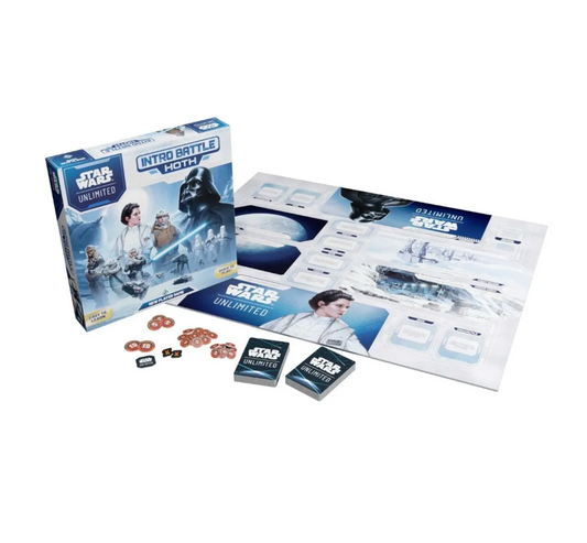 Star Wars Unlimited Intro Battle Hoth Contents Image - Tabletop Gaming