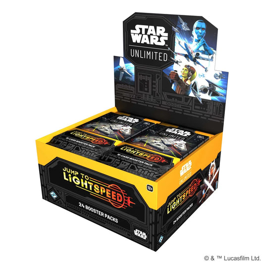 Star Wars: Unlimited Jump to Lightspeed Set 4 Booster Display (24)-Tabletop Gaming