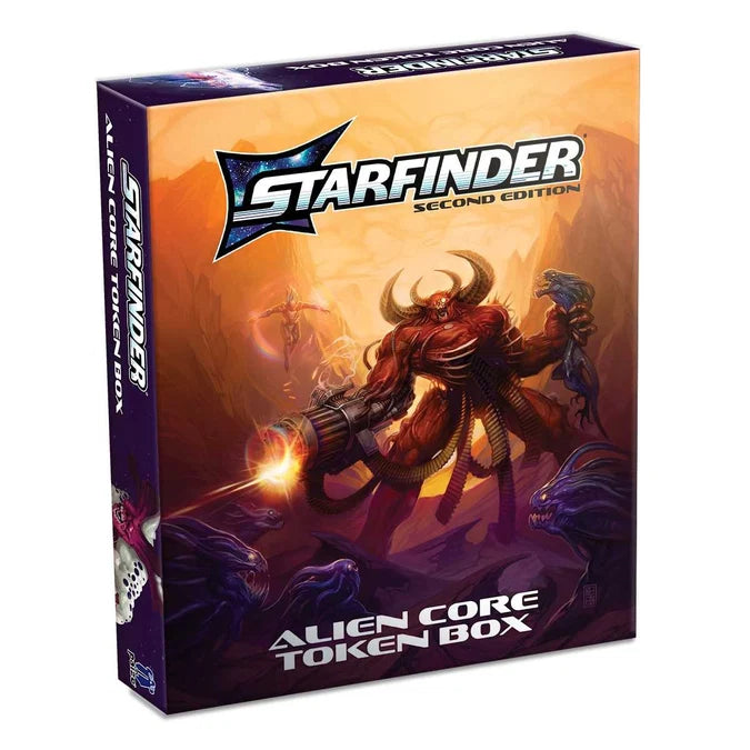Starfinder Alien Core Token Box-Tabletop Gaming