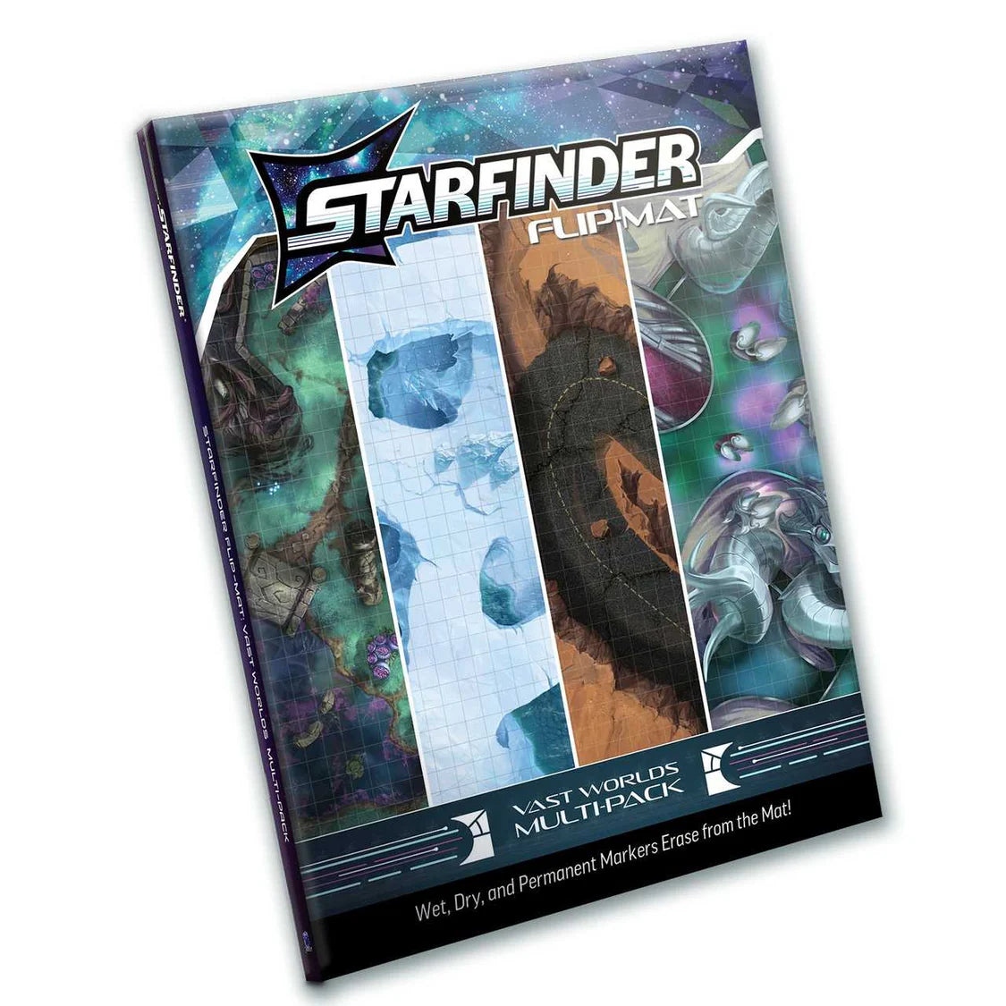Starfinder Flip-Mat: Vast Worlds Multi-Pack-Tabletop Gaming