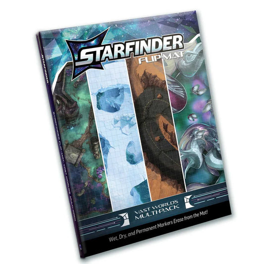 Starfinder Flip-Mat: Vast Worlds Multi-Pack-Tabletop Gaming