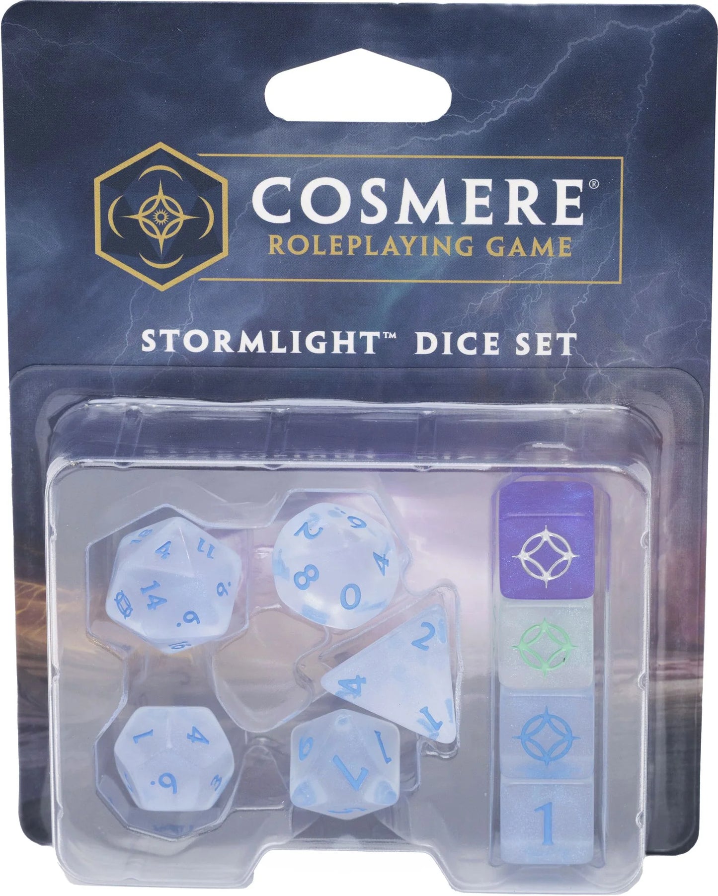 Stormlight Basic Dice Set- Table Top Gaming 