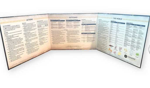 Stormlight Gm Screen -Table Top Gaming