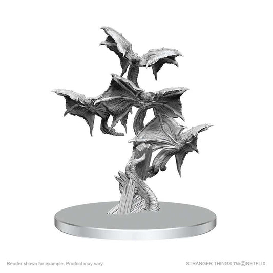 Stranger Things Unpainted Miniatures: Demobat Swarm - Tabletop Gaming