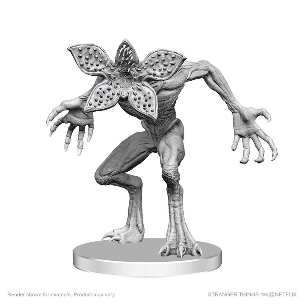 Stranger Things Unpainted Miniatures: Demogorgons - Tabletop Gaming