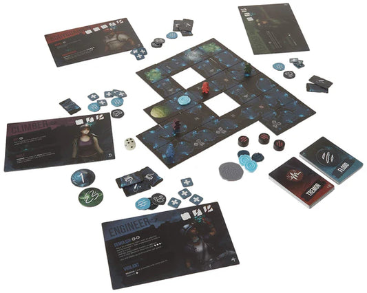 Sub Terra Board Game Contents - Tabletop Gaming