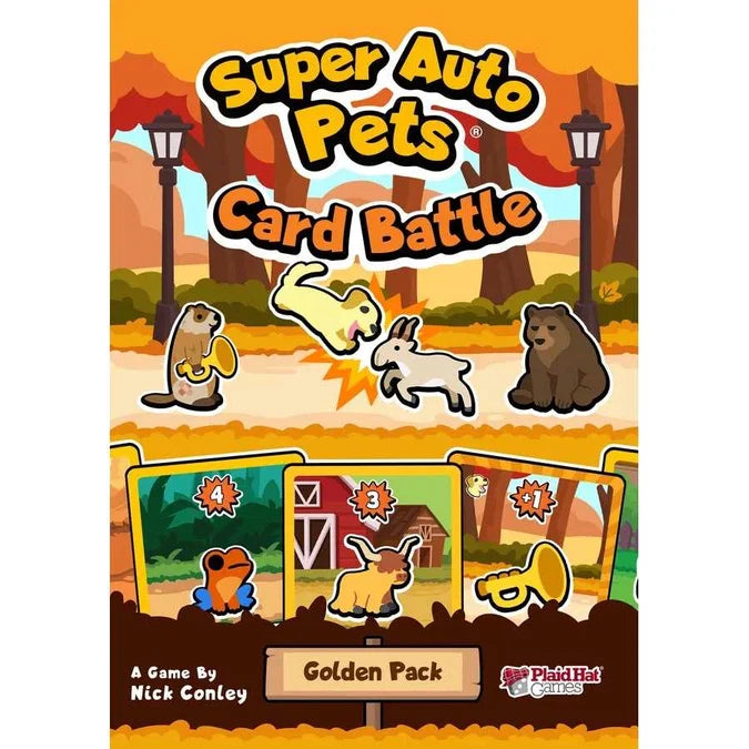 Super Auto Pets Card Battle: The Golden Pack-Tabletop Gaming