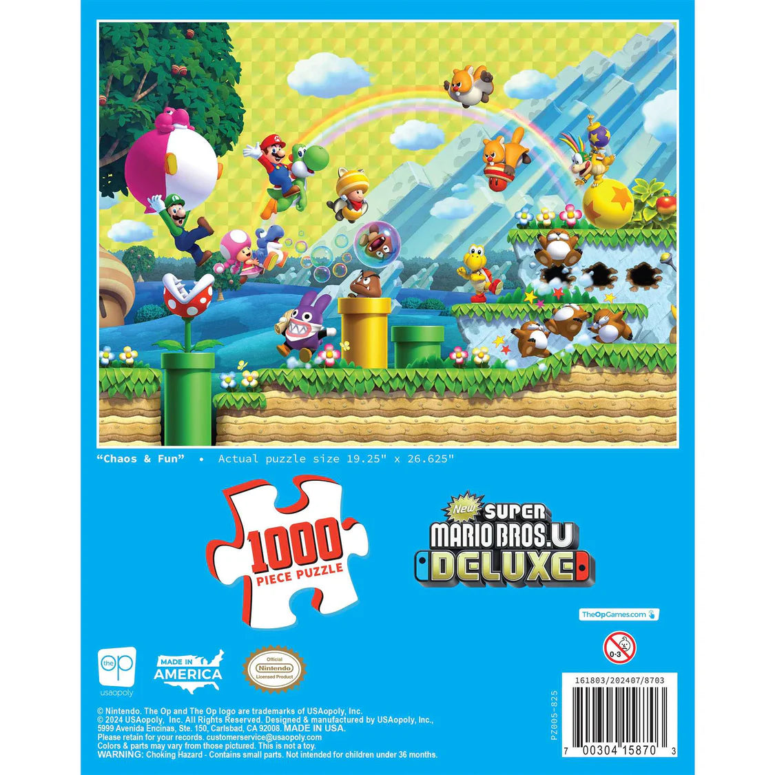 Super Mario Chaos & Fun Puzzle-Tabletop Gaming