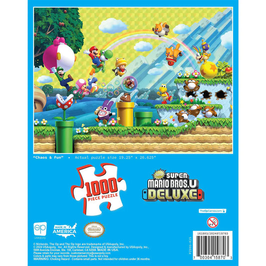 Super Mario Chaos & Fun Puzzle-Tabletop Gaming