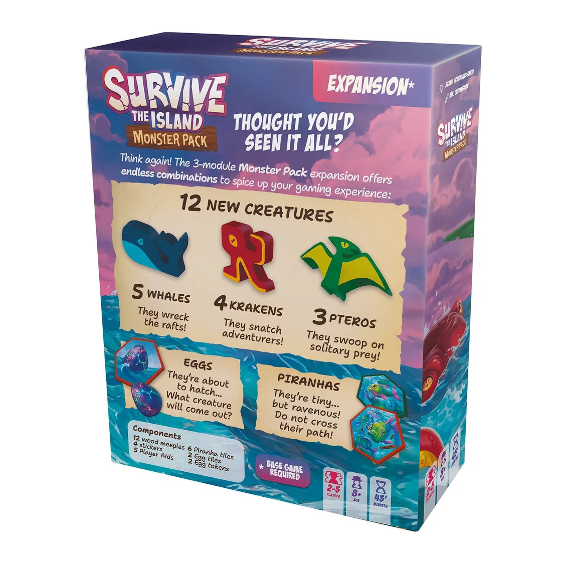 Survive The Island Board Game: Monster Expansion Pack 4 - Tabletop Gaming
