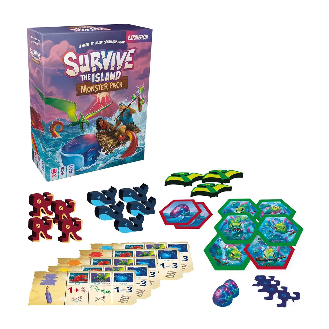 Survive The Island Board Game: Monster Expansion Pack 5 - Tabletop Gaming