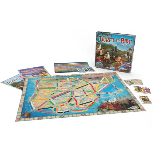 TICKET-TO-RIDE-MAP-COLLECTION-8-IBERICA-SOUTH-KOREA-Table Top Gaming